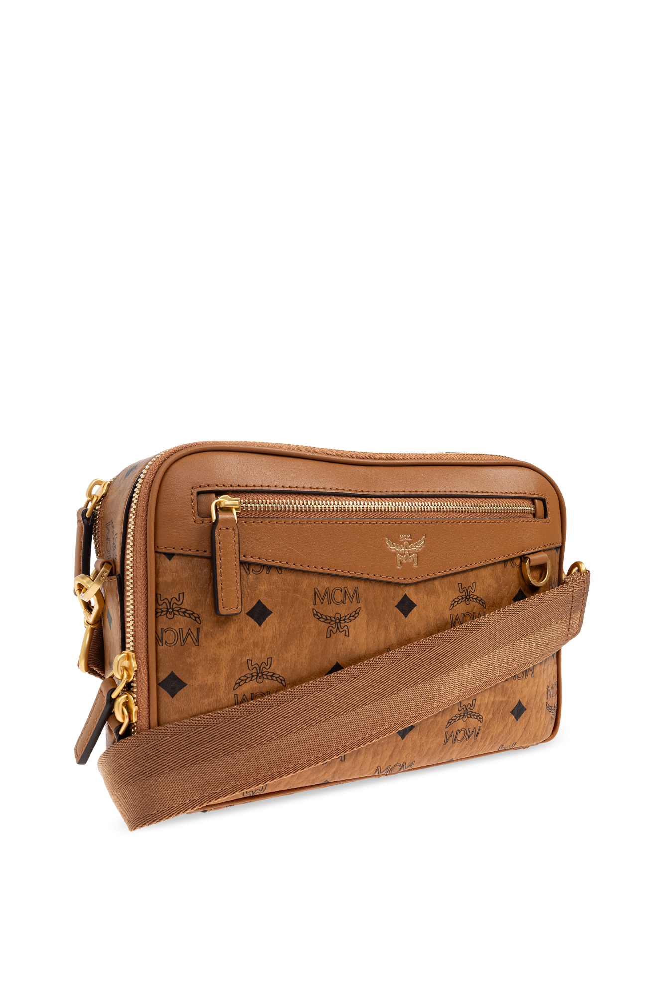 MCM ショルダーバッグ L8772 ブラウン MCM ショルダーバッグ L8772 ブラウン MCM 筒形ショルダーバッグ